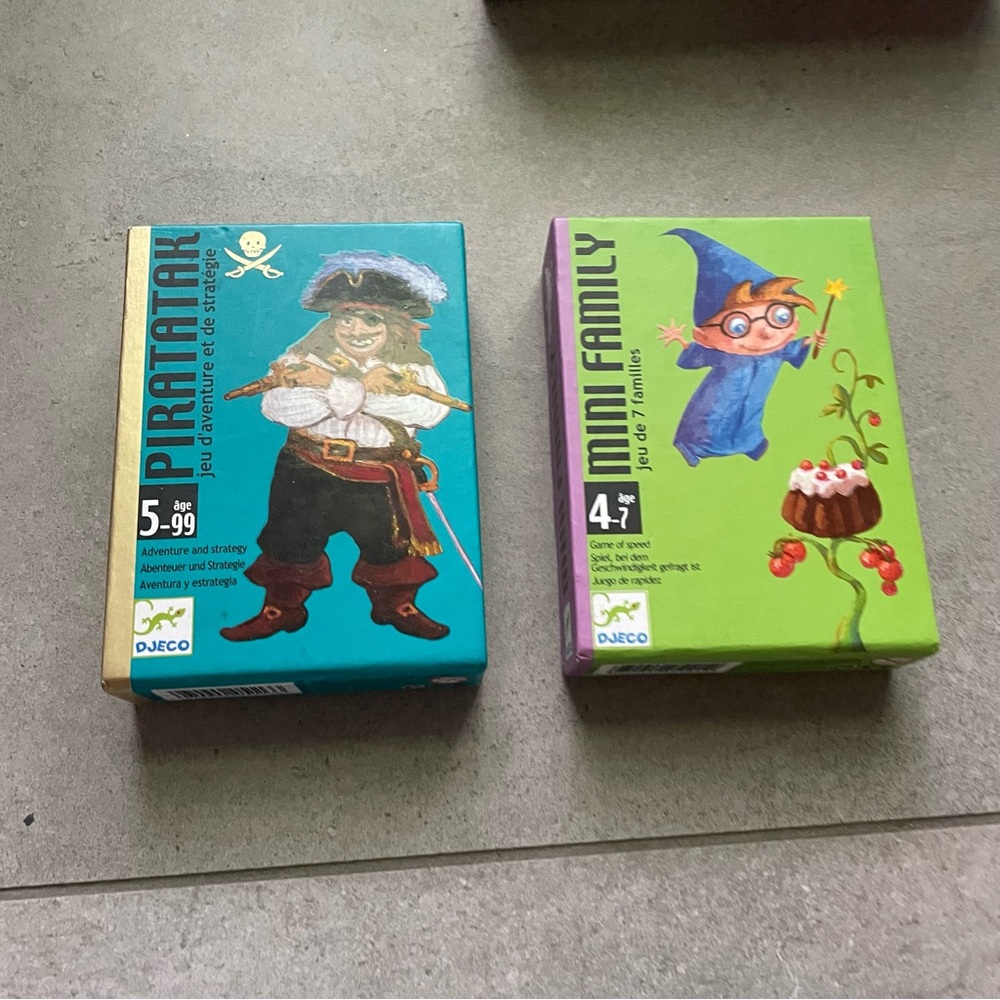 Piratak Adventure Card Game for Kids - Blue and Green Djeco
